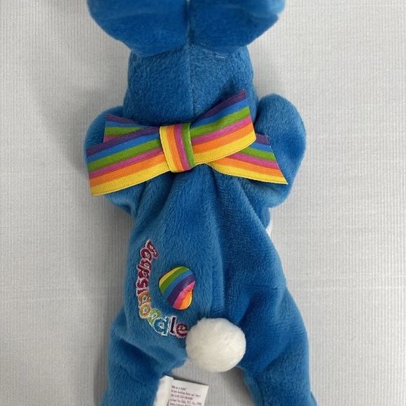 Lisa Frank Blue Boopsidoodle Bunny Beenie Baby! 💕✨ - Picture 4 of 9